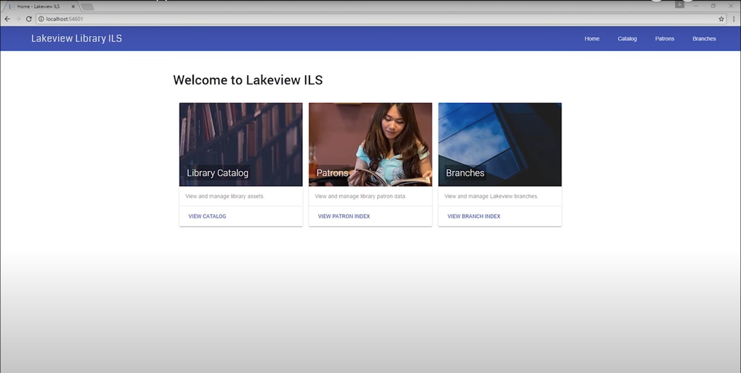 Lakeview Library Management System